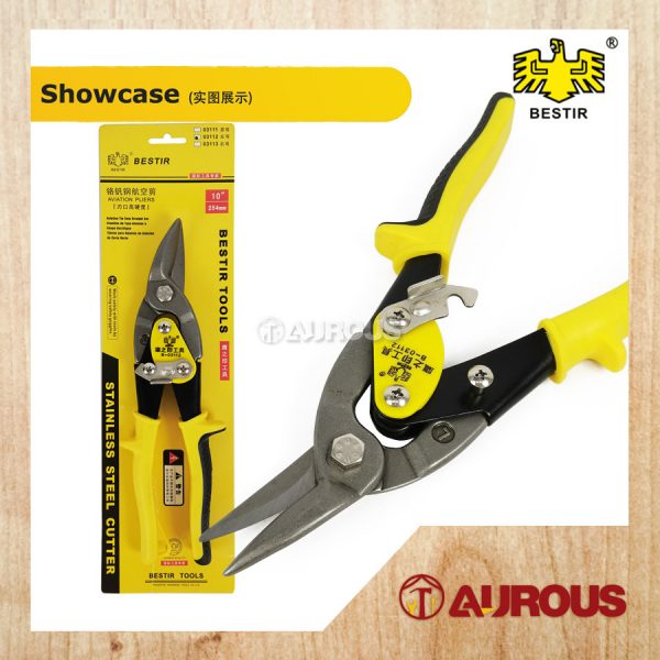 BESTIR AVIATION PLIERS/GUNTING PEMOTONG BESI 10" (03111/03112/03113) - Image 3