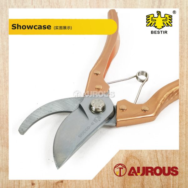 BESTIR GARDEN BEND PRUNING CLIPPERS SHEAR SCISSORS 8''/GUNTING CAWANGAN PEMANGKASAN KEBUN (03305) - Image 3