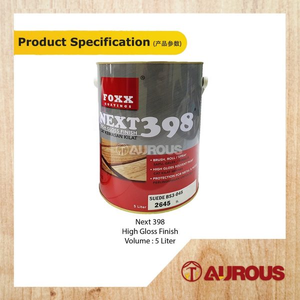NEXT 398 HIGH GLOSS FINISH PAINT ( 5L ) - Image 2