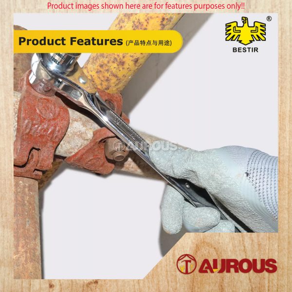 BESTIR DOUBLE SIDE SOCKET CONSTRUCTION RATCHET WRENCH (56107 / 56108) - Image 8