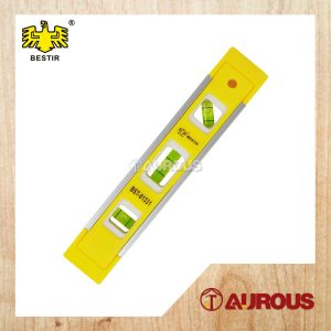 BESTIR MAGNETIC TORPEDO TYPE WATER SPIRIT LEVEL RULER 230MM/9''/TIMBANG AIR (01331)