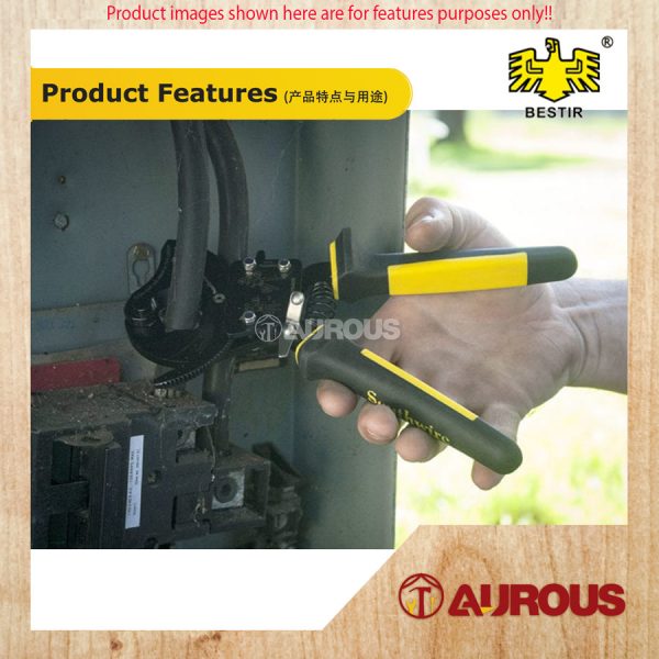 BESTIR HIGH QUALITY RATCHETING CABLE CUTTER 10'' (13403) - Image 7