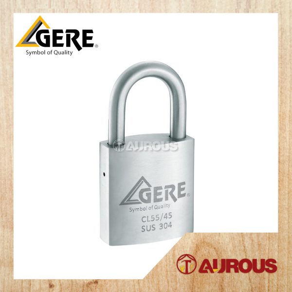GERE GRANIT SUS304 PADLOCK KEY ALIKE CL55 45MM (2PCS/3PCS/4PCS/5PCS)