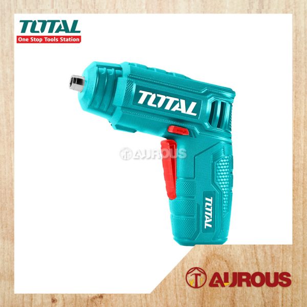 TOTAL LI-ION CORDLESS SCREWDRIVER 1/4'' 4V (TSDLI0402)