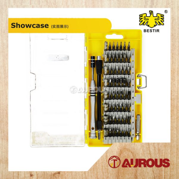 BESTIR 60PCS HEXAGON MAGNETIC SCREWDRIVER BIT SET/PEMUTAR SKRU BIT SET (95123) - Image 3