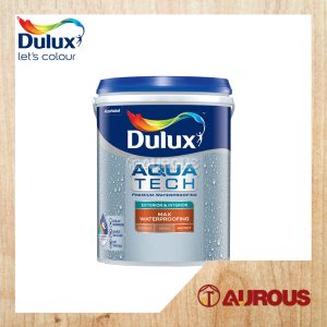 DULUX AQUATECH MAX WATERPROOFING PAINT 20KG (WHITE/GREY)