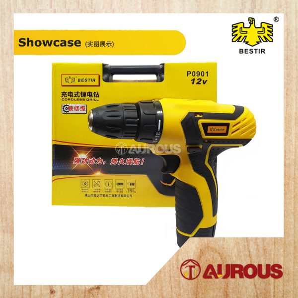 BESTIR CORDLESS IMPACT DRILL DRIVER 12V / MESIN BAR GERUDI BATERI (P0901) - Image 2