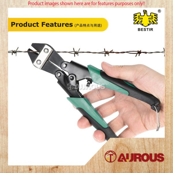 BESTIR 8''/200MM MINI BOLT & WIRE CUTTER PLIER/PEMOTONG DAWAI BESI (03703) - Image 7
