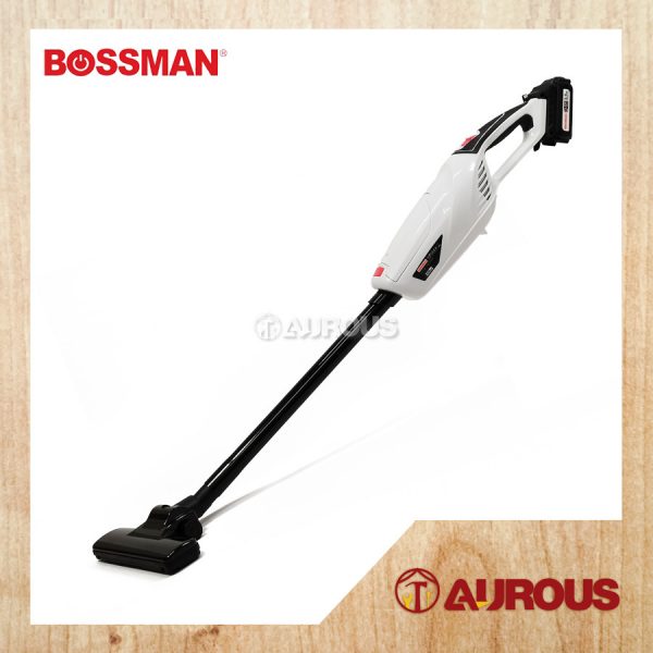 BOSSMAN BVC-20M 20V CORDLESS VACUUM CLEANER 15W 350ML WITH 1 BATTERY AND 1 CHARGER