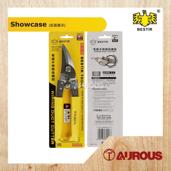 BESTIR STAINLESS STEEL BY-PASS PRUNER WIRING DUCT CUTTER 8''/GUNTING MEMOTONG BESI/CAWANGAN POKOK (03611) - Image 5