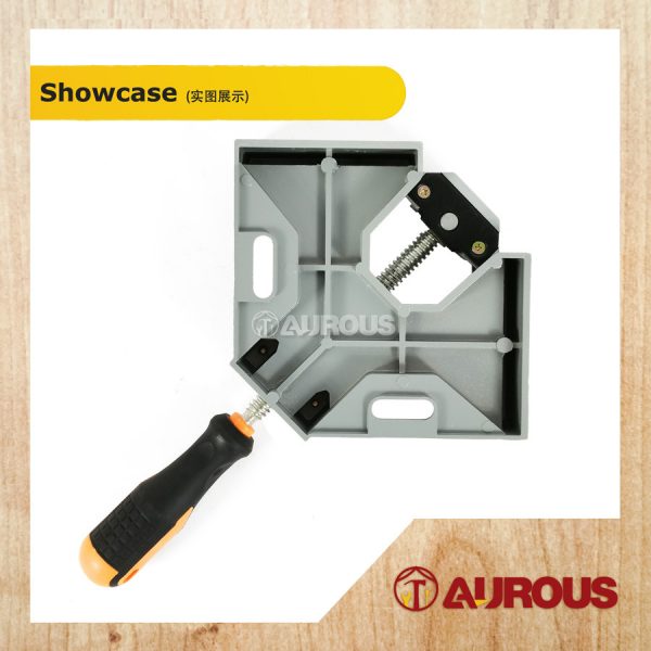 90° RIGHT ANGLE CLAMP WOODWORKING FRAME CLIP RIGHT ANGLE FOLDER TOOL - Image 3