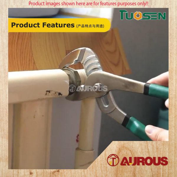 TUOSEN MONKEY PLIER WATER PUMP PLIER 10''/255MM (14162) - Image 7