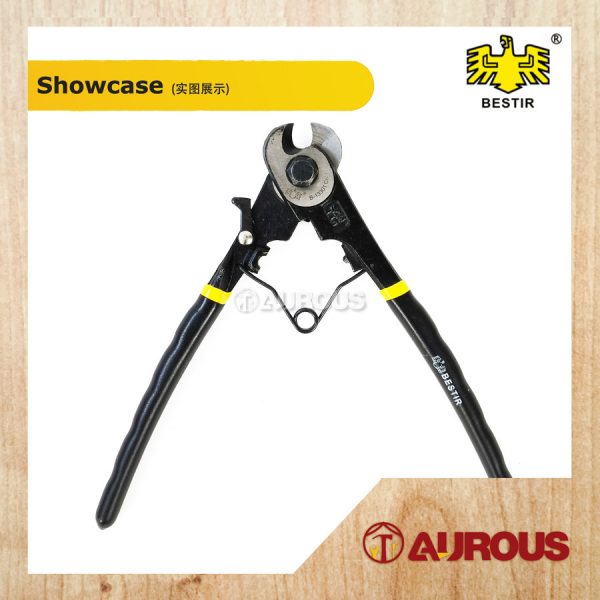 BESTIR RUBBER GRIP WIRE ROPE CUTTER PLIER 8"/TANG PEMOTONG GUNTING DAWAI WAYAR (13301) - Image 2