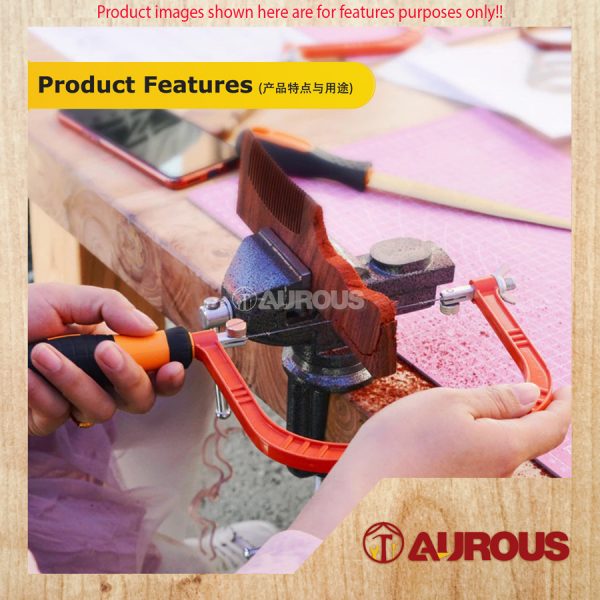 MULTIFUNCTION JUNIOR MINI HACKSAW 6"/150MM WITH 10PCS REPLACEMENT BLADE - Image 8