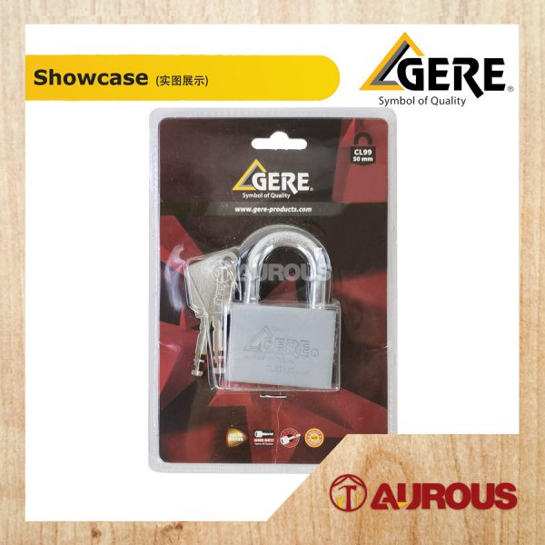 GERE GRANIT ANTI CUT PADLOCK CL99 (50MM/1 PC) - Image 2