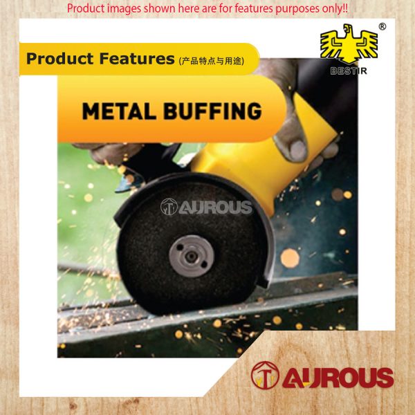 BESTIR 4" ANGLE GRINDER TOOL 760W / MESIN PENGGILING SUDUT (P0111) - Image 3