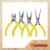 MYTEC MINI DIAGONAL YELLOW HANDLE SIDE CUTTER/FLAT NOSE/NIPPLE PLIER THOOTHED/NEEDED NEEDLE NOSE CUTTING PLIER