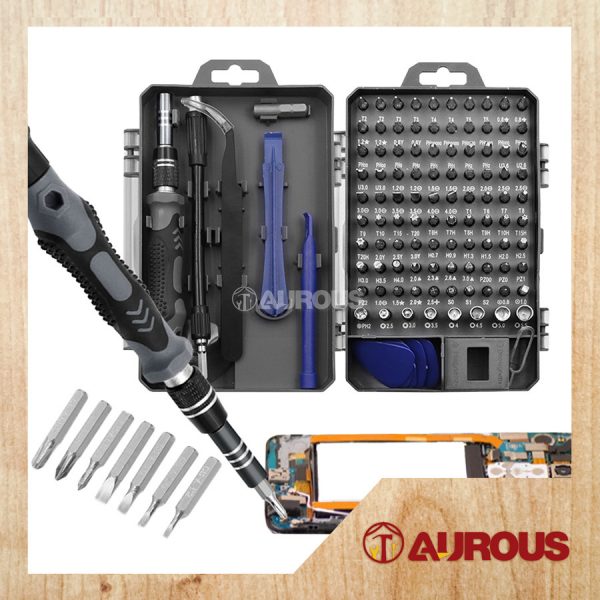 114 IN 1 ELECTRONIC MULTI PURPOSE PRECISION SCREWDRIVER SET MOBILE PHONE HOME REPAIRER HAND TOOL
