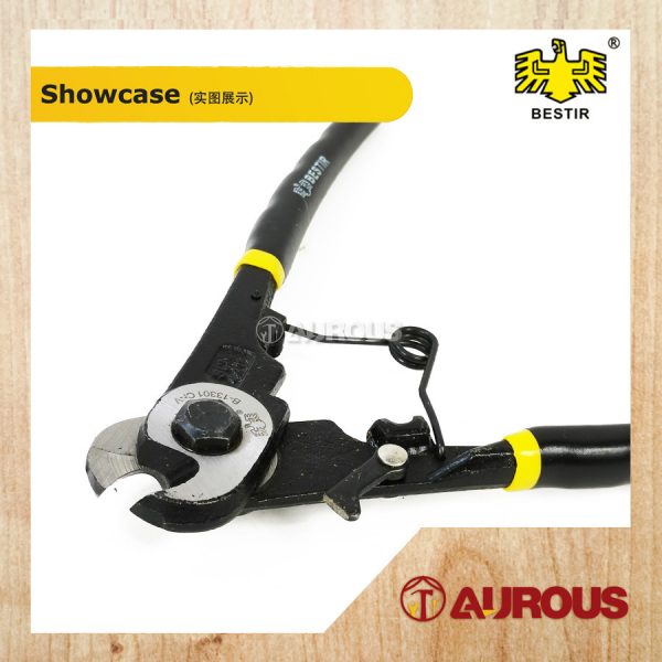 BESTIR RUBBER GRIP WIRE ROPE CUTTER PLIER 8"/TANG PEMOTONG GUNTING DAWAI WAYAR (13301) - Image 3