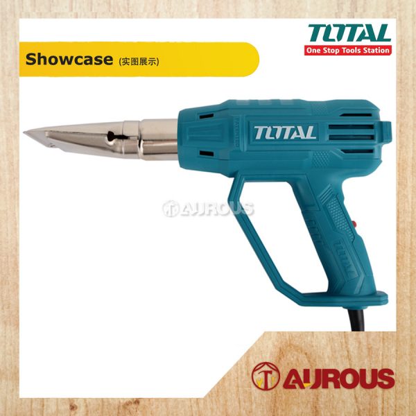 TOTAL HEAT GUN / HOT AIR GUN 2000W WITH 1 NOZZLE (TB200365) - Image 4