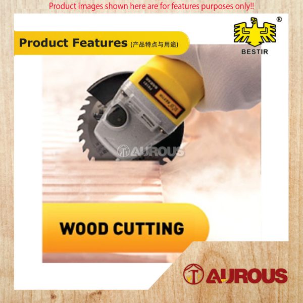 BESTIR 4" ANGLE GRINDER TOOL 760W / MESIN PENGGILING SUDUT (P0111) - Image 5