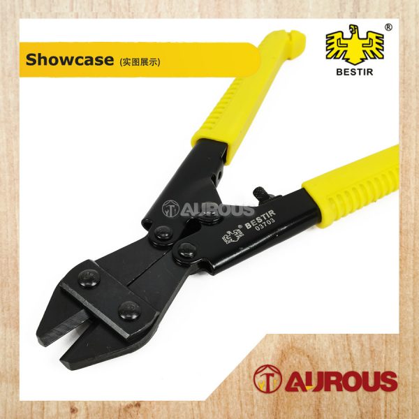 BESTIR 8''/200MM MINI BOLT & WIRE CUTTER PLIER/PEMOTONG DAWAI BESI (03703) - Image 3