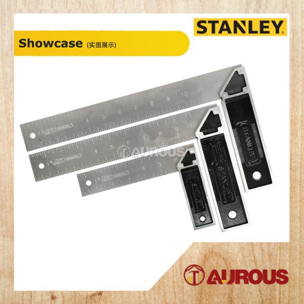 STANLEY TRY SQUARE RULER (6'' 46-530 , 10'' 46-534 , 12'' 46-536) - Image 2