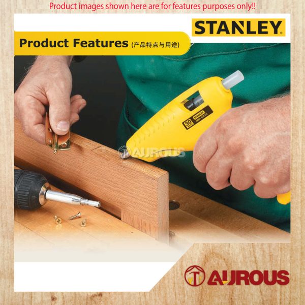 STANLEY TRIGGER FEED HOT MELT GLUE GUN ROUND PIN 100-240V/40W 69-GR20B-23 (69GR20B) - Image 7