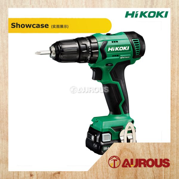 HIKOKI BATTERY CORDLESS IMPACT DRILL MACHINE 12V 38NM (DV12DA) - Image 2