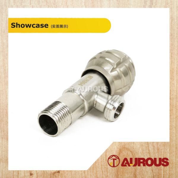 STAINLESS STEEL SUS304 MATT FINISHING ANGLE VALVE - Image 3