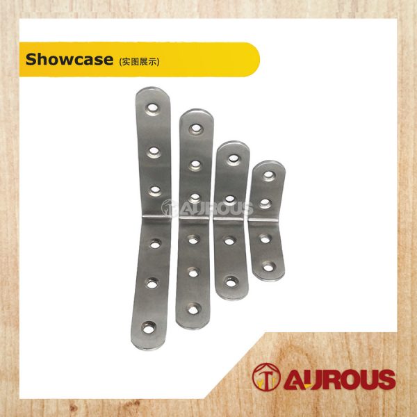 1 PIECE - STANLESS STEEL L BRACKET ANGLE BRACKET (1 1/2'' - 5'') - Image 2