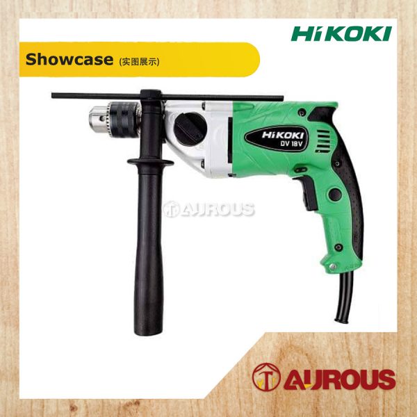 HIKOKI IMPACT DRILL MACHINE 18MM 11/16'' 690W (DV18V) - Image 4