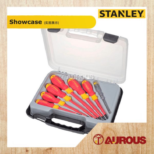 STANLEY VDE 7 PCS INSULATED SCREWDRIVER SET 1000V (60-175) - Image 2