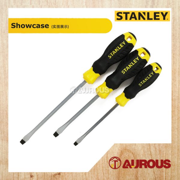 STANLEY CUSHION GRIP SCREWDRIVER SLOTTED (STMT60822-8/STMT60823-8/STMT60826-8/STMT60828-8) - Image 2