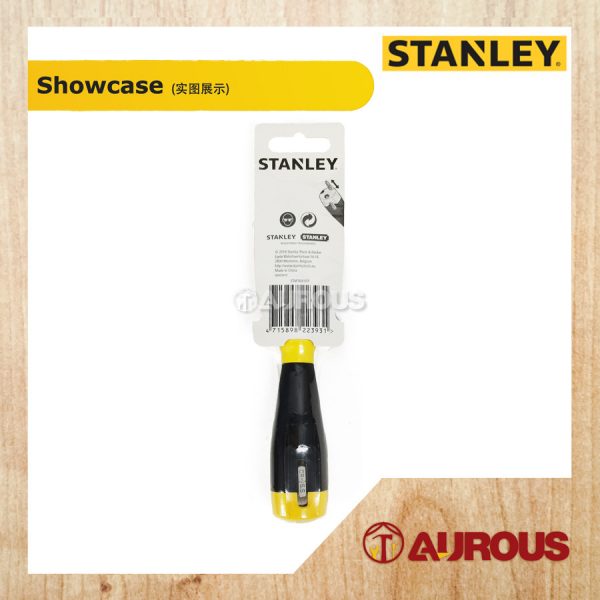 STANLEY FIBERGLASS MULTI-BIT SCREWDRIVER SET (68-107) - Image 4