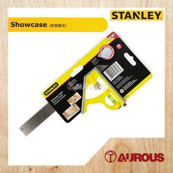 STANLEY COMBINATION SQUARE 12'' 46-028 (CAST ZINC HANDLE) - Image 5