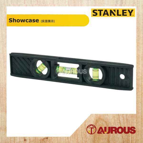 STANLEY PLASTIC TORPEDO LEVEL MAGNETIC 8'' (42-291) - Image 2
