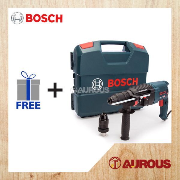 BOSCH MACHINE ROTARY HAMMER WITH SDS PLUS (GBH 2-26 DFR)