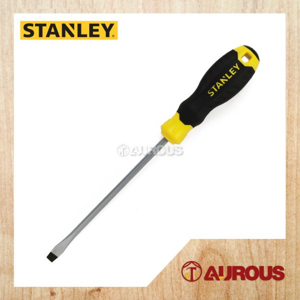STANLEY CUSHION GRIP SCREWDRIVER SLOTTED (STMT60822-8/STMT60823-8/STMT60826-8/STMT60828-8)