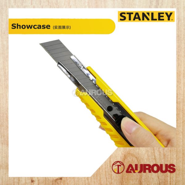 STANLEY KNIFE CUTTER 18MM SNAP OFF KNIFE STHT10276-8 (10-276) - Image 5