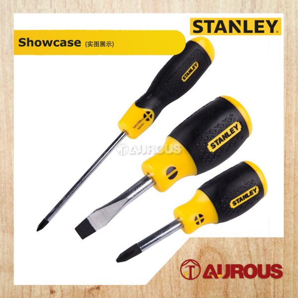 STANLEY CUSHION GRIP SCREWDRIVER SET 6 PCS + DIGITAL TEST PEN STMT66679 (92-002) - Image 4