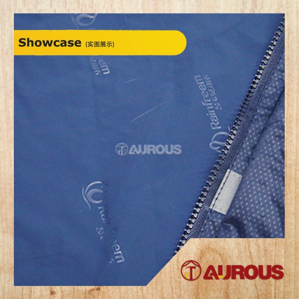 WATERPROOF RAINFREEM SINGLE LAYER HOODIE WITH TROUSER RAINCOAT SET (SIZE : M,L,XL,XXL,XXXL) - Image 6