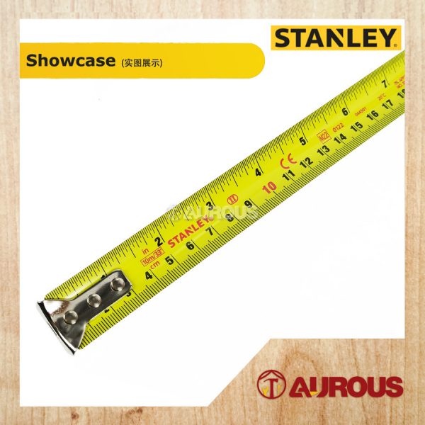 STANLEY POWER LOCK MEASURING TAPE (10M/32') 33-463 - Image 3