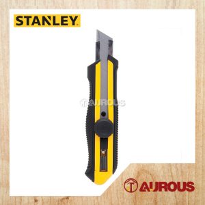 STANLEY QUICK POINT DYNA GRIP SNAP OFF BLADE KNIFE 18MM (10-418)