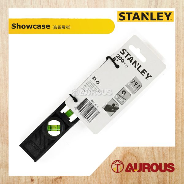 STANLEY PLASTIC TORPEDO LEVEL MAGNETIC 8'' (42-291) - Image 4
