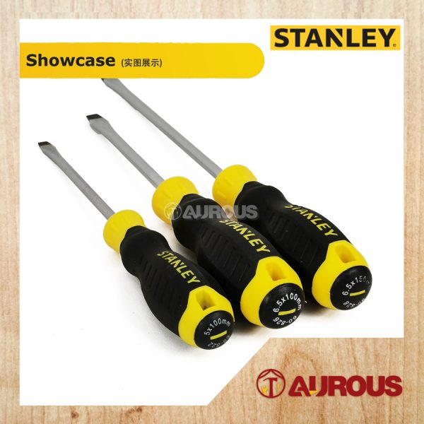 STANLEY CUSHION GRIP SCREWDRIVER SLOTTED (STMT60822-8/STMT60823-8/STMT60826-8/STMT60828-8) - Image 4