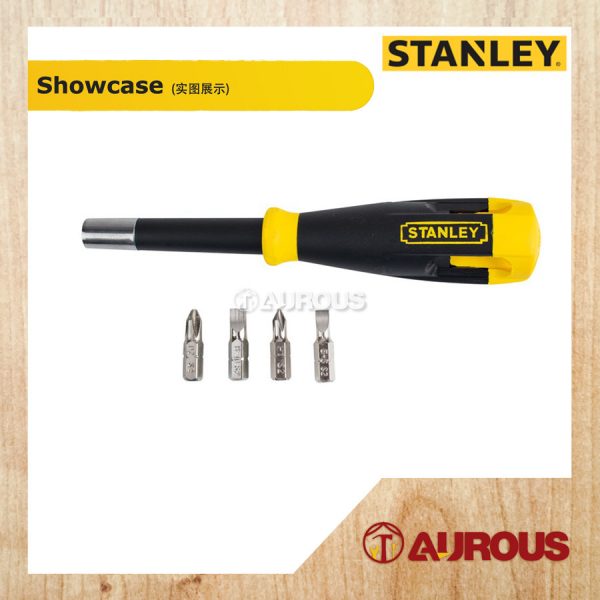 STANLEY FIBERGLASS MULTI-BIT SCREWDRIVER SET (68-107) - Image 2