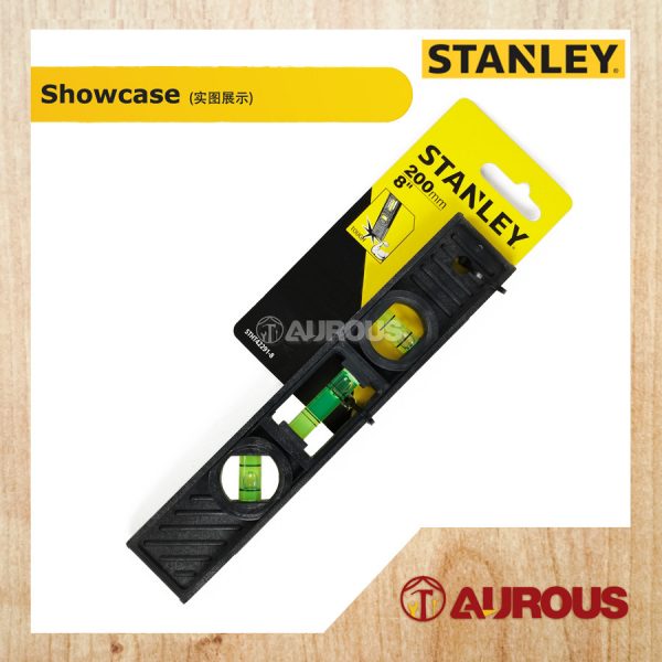 STANLEY PLASTIC TORPEDO LEVEL MAGNETIC 8'' (42-291) - Image 3