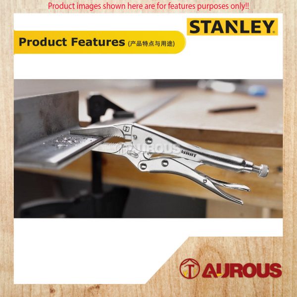 STANLEY LONG NOSE LOCKING PLIERS (6'' 152.40MM) 84-396 - Image 5