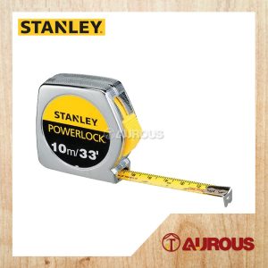 STANLEY POWER LOCK MEASURING TAPE (10M/32') 33-463